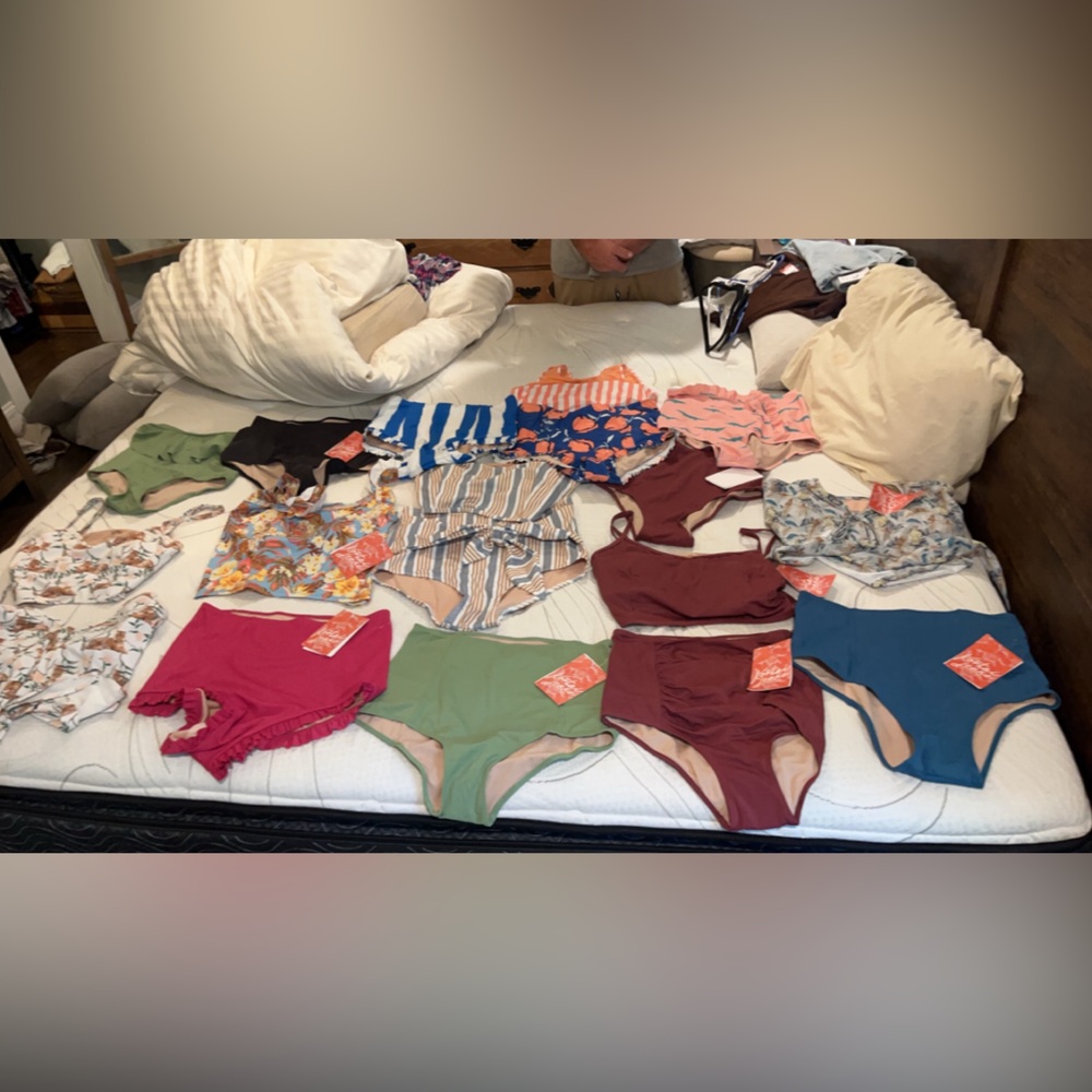 Lot of Kortni Jeane swimsuits